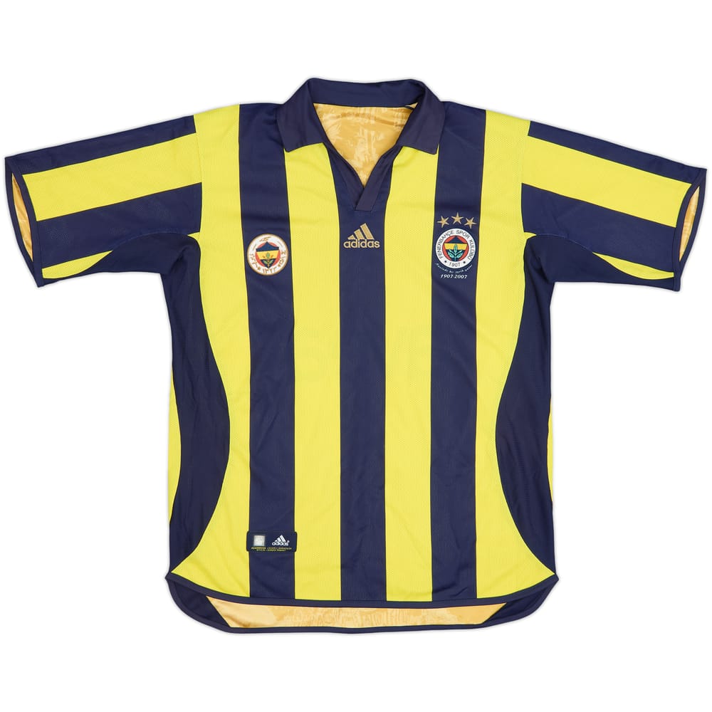 Camiseta Centenario de local/visitante del Fenerbahce 2006-07 - 5/10 - (XL)
