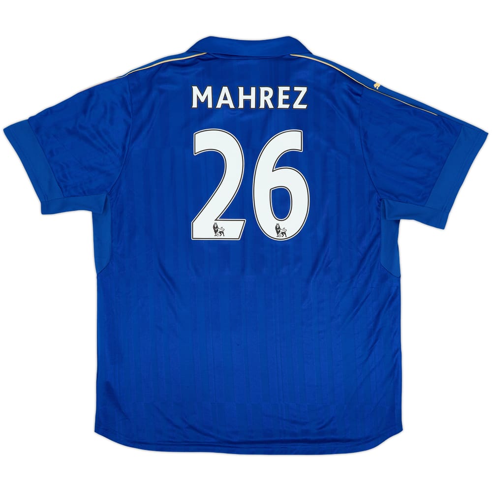 2016-17 Leicester Home Shirt Mahrez #26 - 8/10 - (3XL)