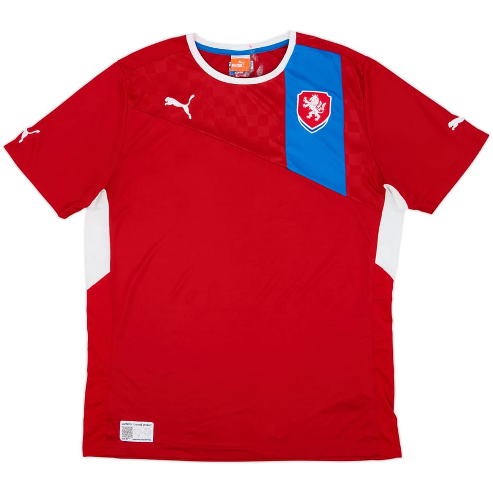 2012-13 Czech Republic Home Shirt - 6/10 - (XL)