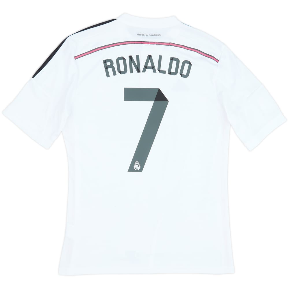 2014-15 Real Madrid Home Shirt Ronaldo #7 - 7/10 - (L)