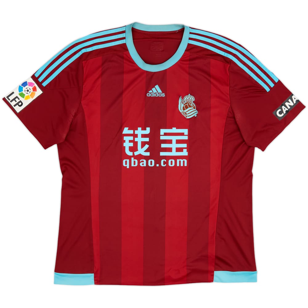 Camiseta de visitante de la Real Sociedad 2015-16 - 5/10 - (XL)