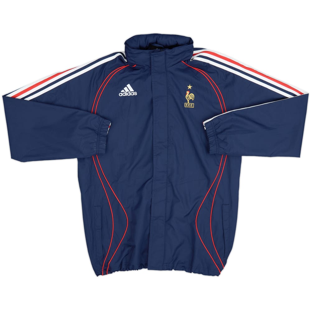 2005-06 France adidas Chaqueta impermeable con capucha - 10/10 - (XS)