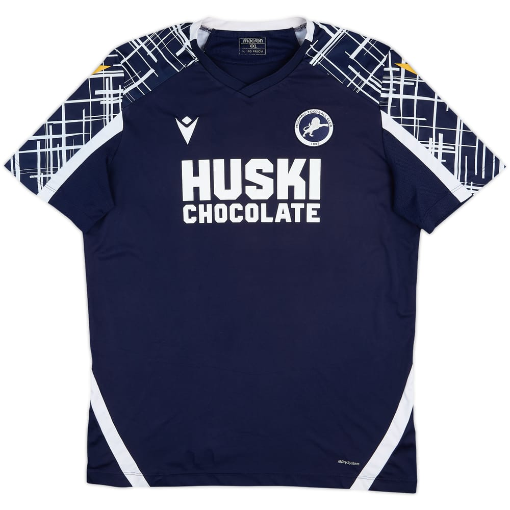 2020-21 Millwall Macron Training Shirt - 9/10 - (XXL)