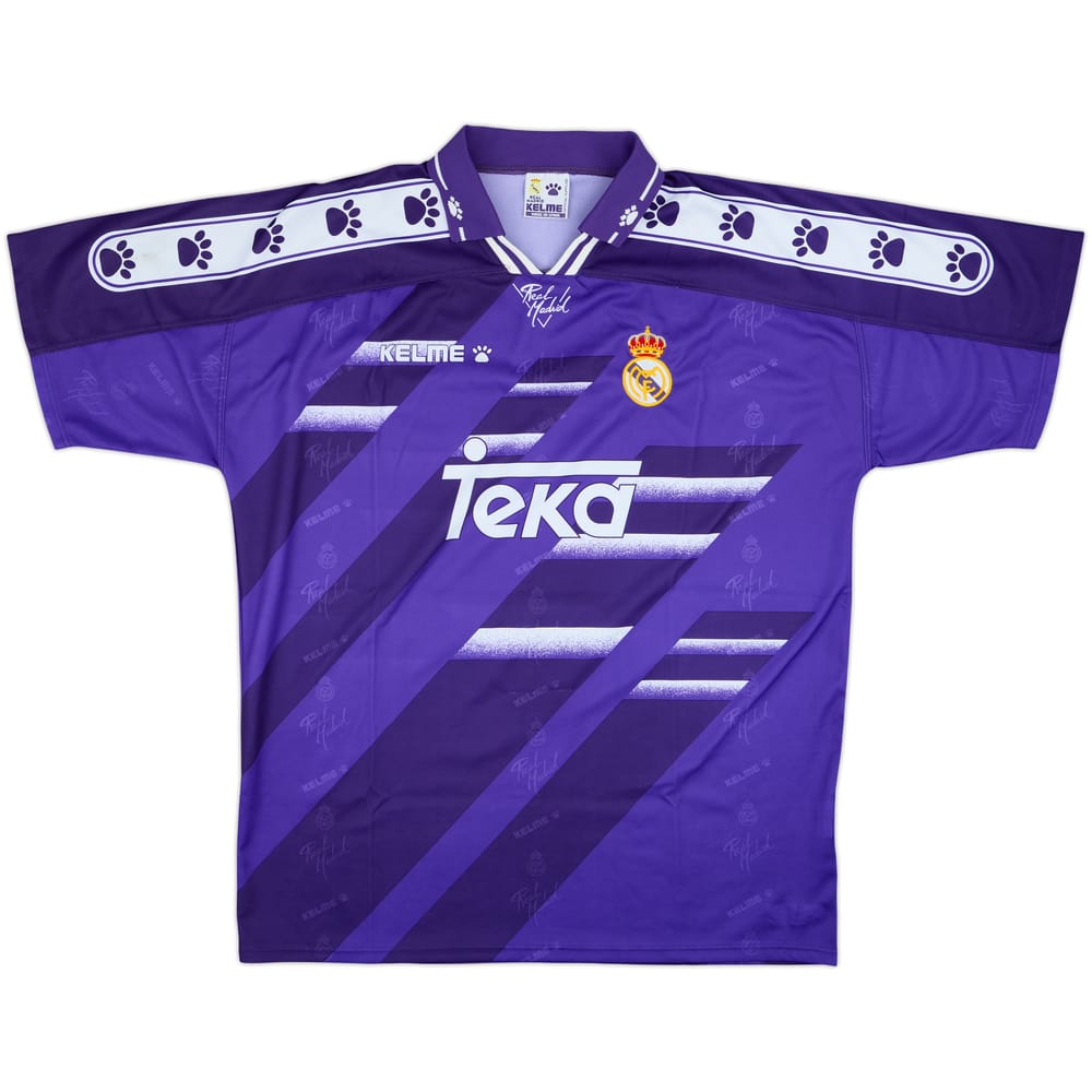 1994-96 Real Madrid Away Shirt - 8/10 - (XXL)