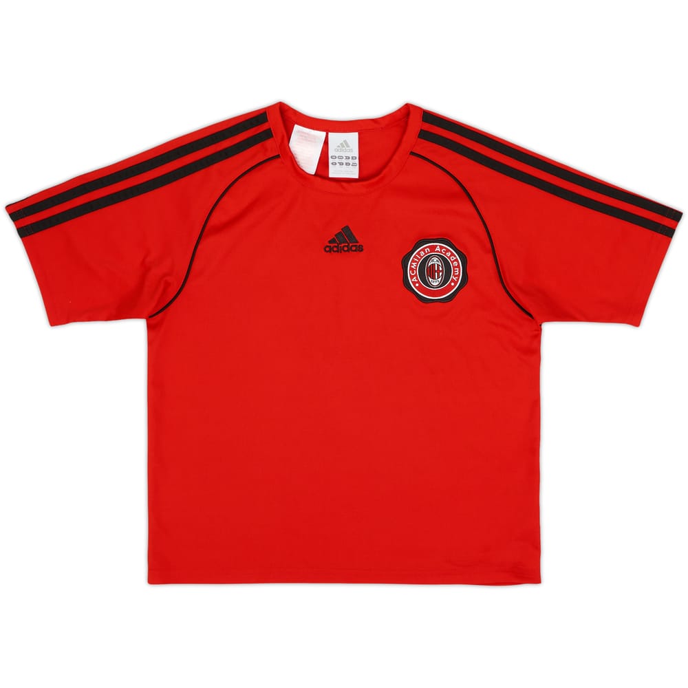 2006-07 AC Milan Academy adidas Training Shirt - 10/10 - (M.Boys)