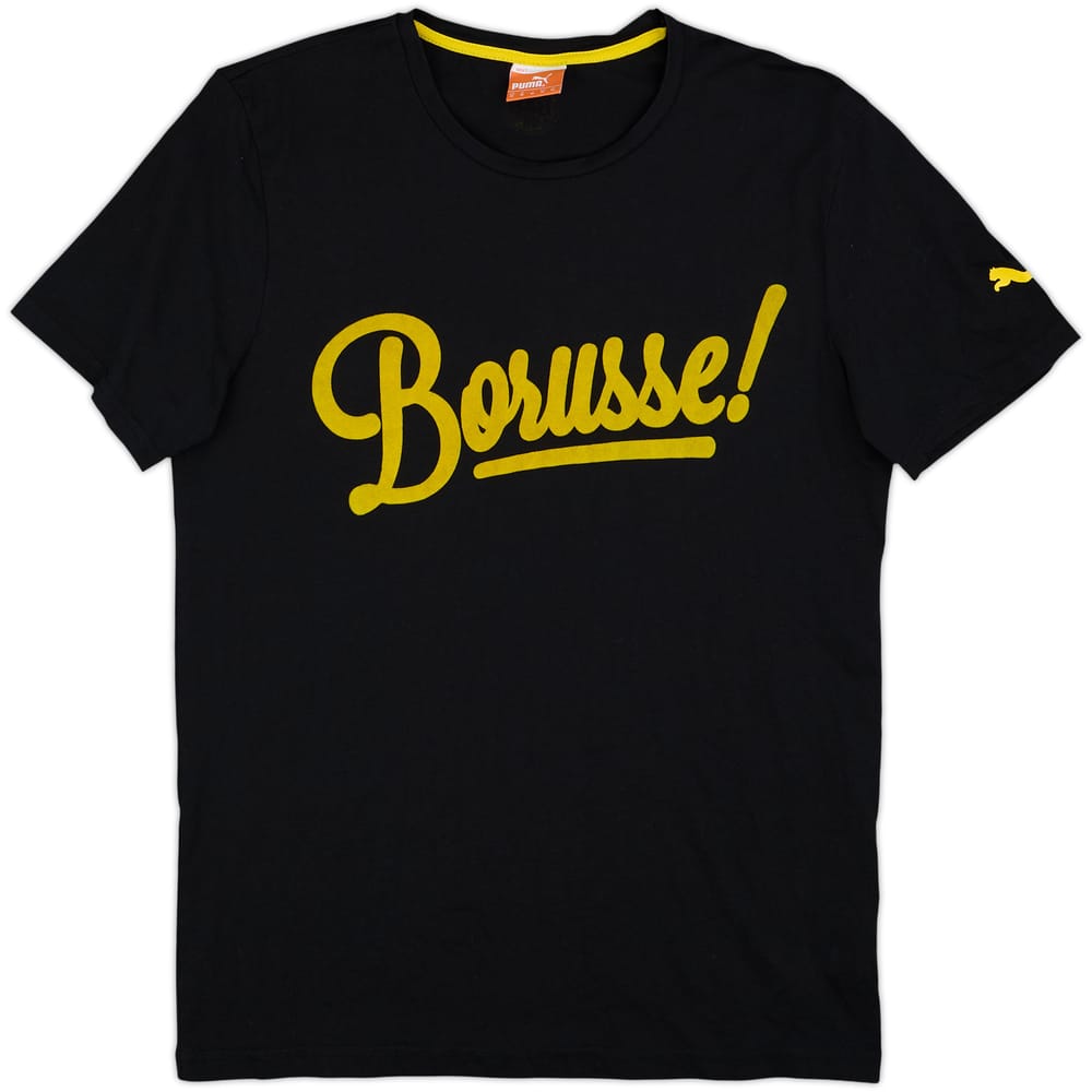 2011-12 Borussia Dortmund Puma Cotton Tee - 8/10 - (M)