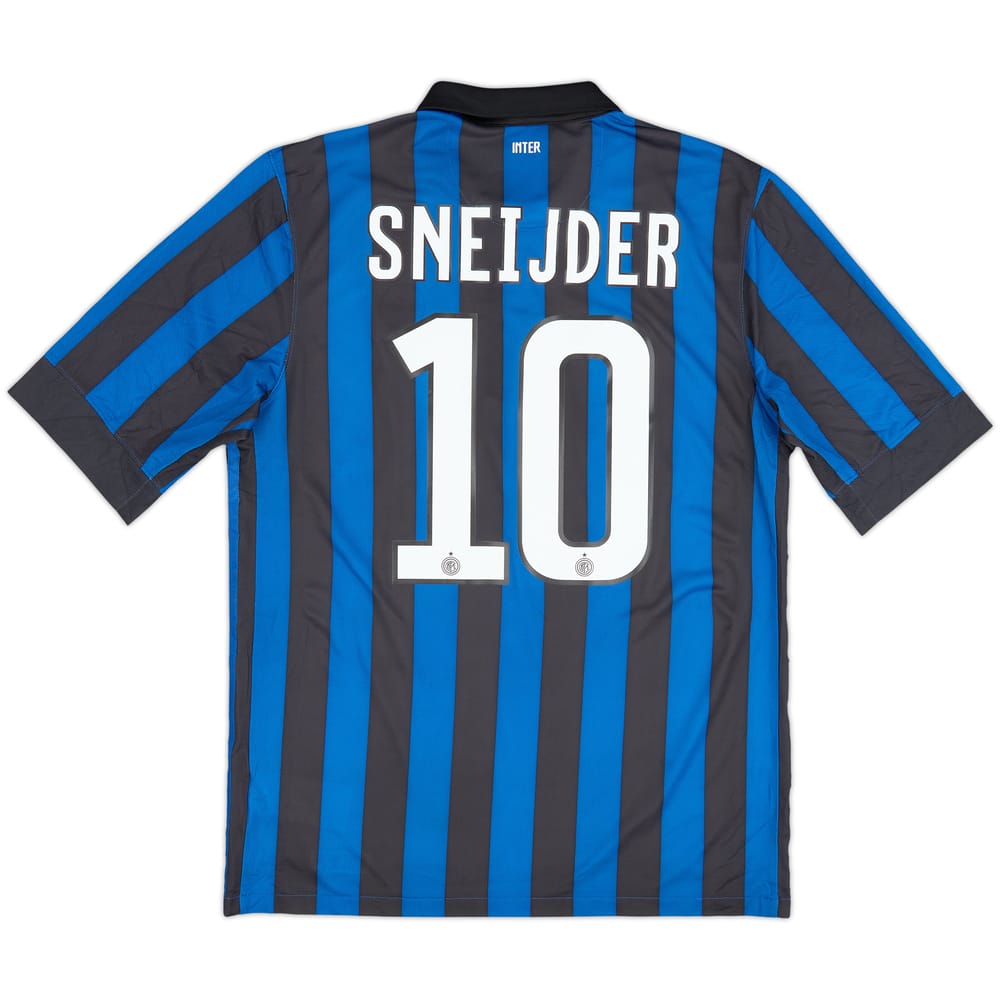 2011-12 Inter Milan Camiseta local Sneijder #10 - 6/10 - (M)