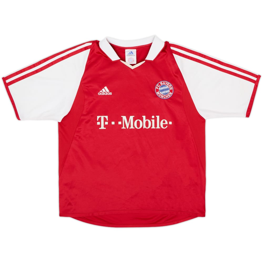 2003-04 Bayern Munich Home Shirt - 6/10 - (L.Boys)