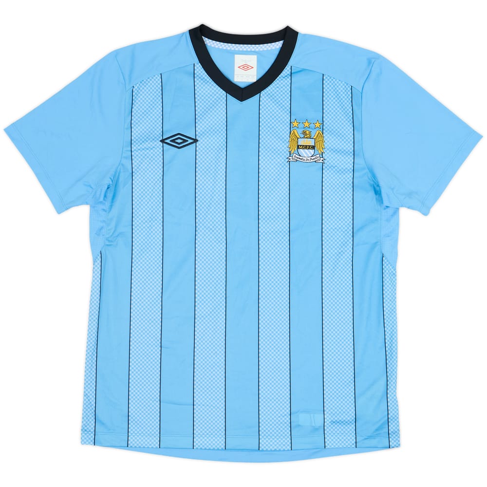 Camiseta Umbro de entrenamiento del Manchester City 2009-10 - 4/10 - (L)