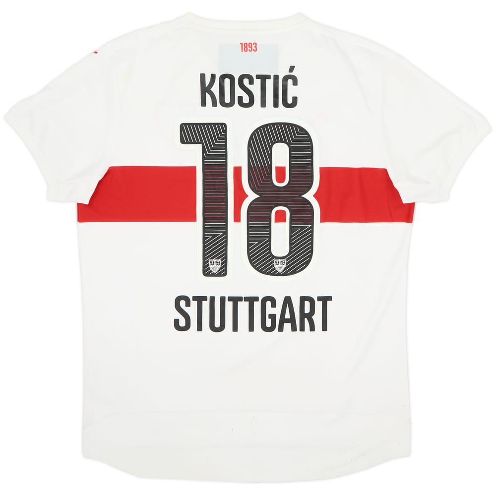 2014-15 Stuttgart Home Shirt Kostic #18 - 6/10 - (L)