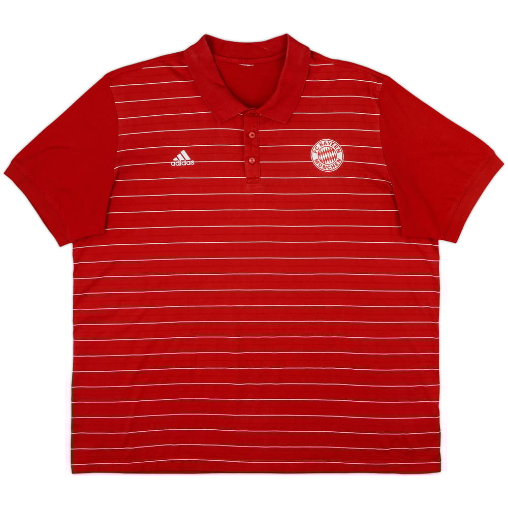 2013-14 Bayern Munich adidas Polo Shirt - 8/10 - (3XL)