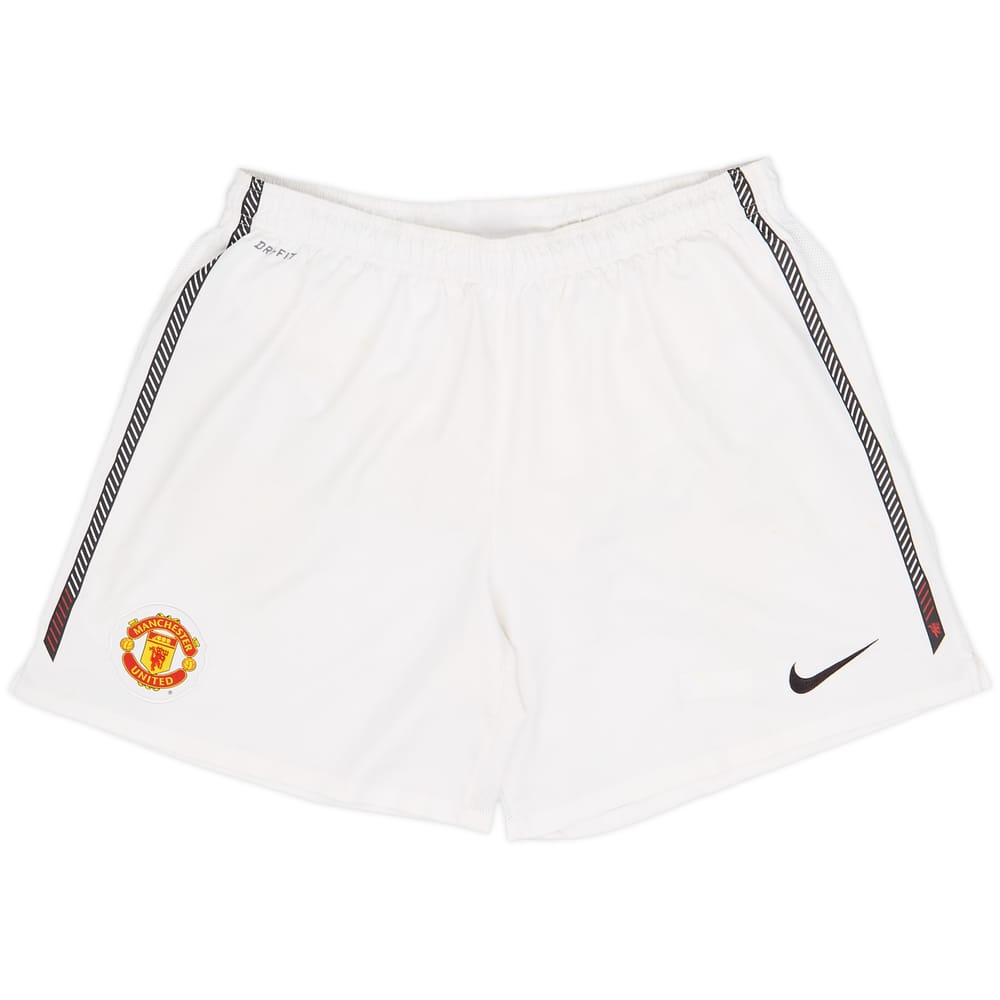 2010-11 Manchester United Home Shorts - 7/10 - (L)