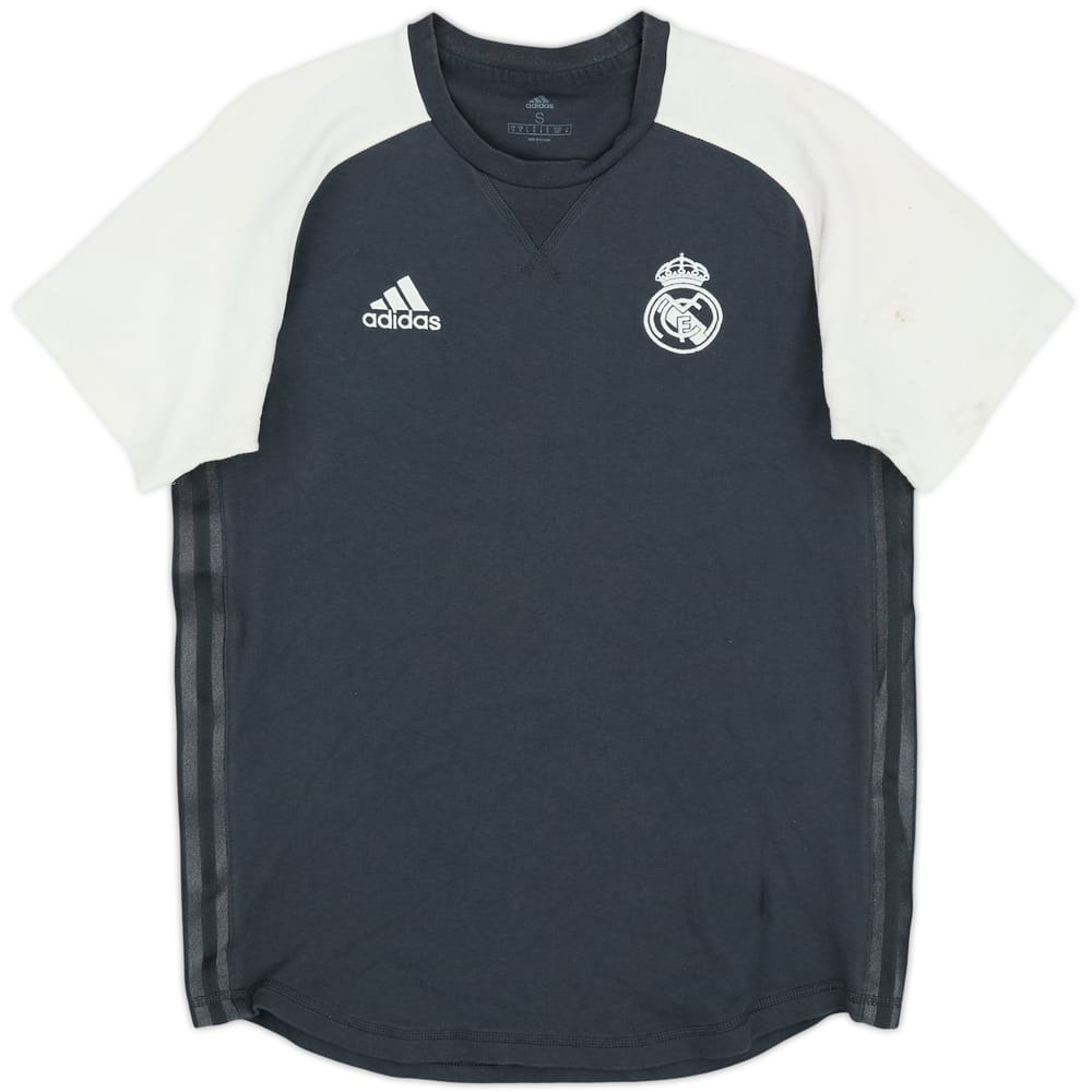 2021-22 Real Madrid adidas Cotton Tee - 5/10 - (S)