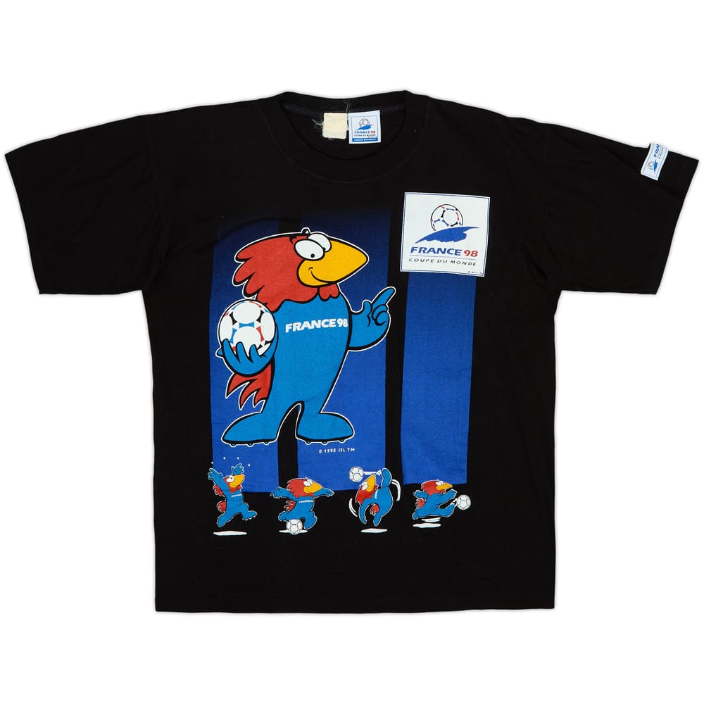 1998 France 98 'Coupe du Monde' Graphic Tee - 9/10 - (M)