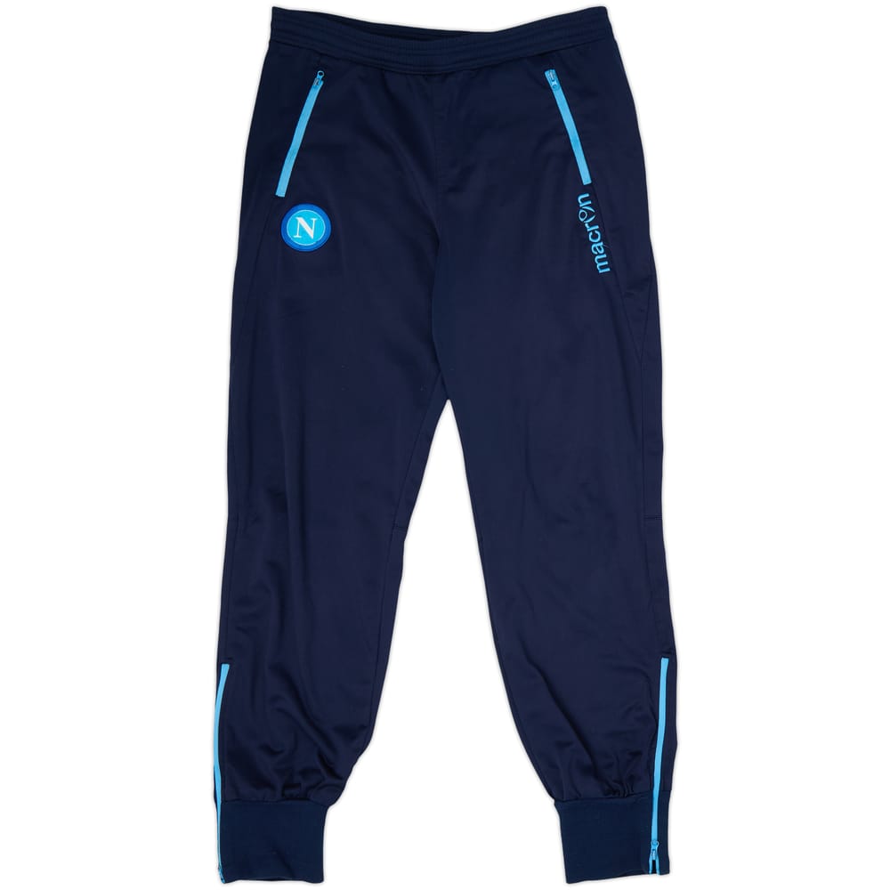 2012-13 Napoli Macron Track Pants/Bottoms - 8/10 - (L)