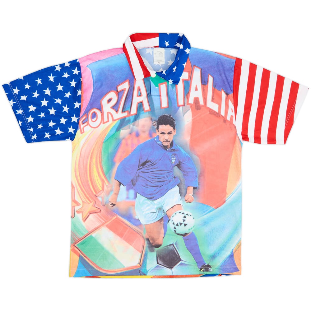 Camiseta gráfica de la Copa del Mundo de Italia 1994 - 10/10 - (XL)