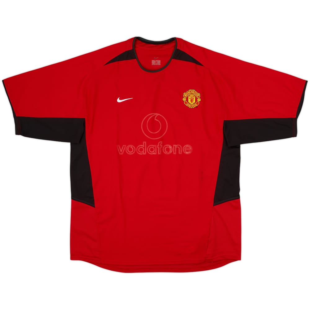2002-04 Manchester United Home Shirt - 4/10 - (L)