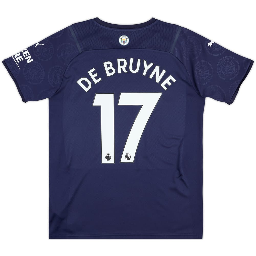 2021-22 Manchester City Tercera Camiseta De Bruyne #17 - 10/10 - (M)