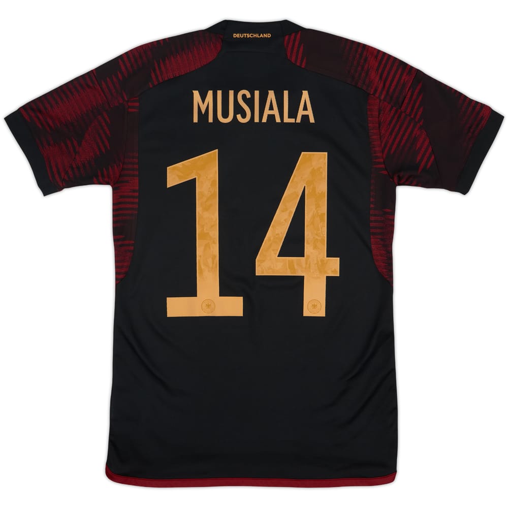 2022-23 Germany Away Shirt Musiala #14 - 10/10 - (XS)