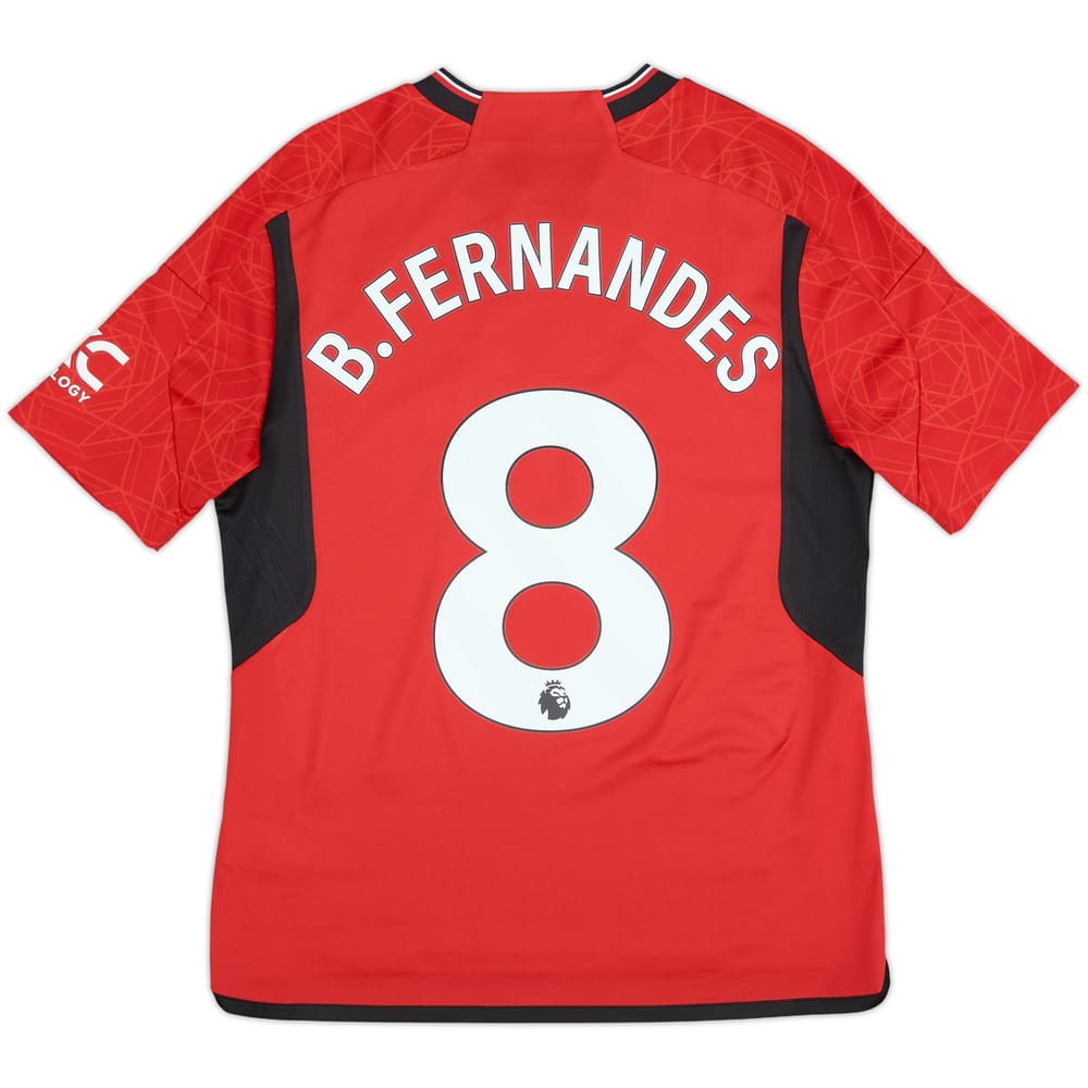 Camiseta de local del Manchester United 2023-24 B.Fernandes #8 - 9/10 - (XL.Niños)
