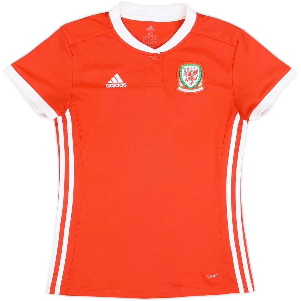 2018-19 Wales Home Shirt - 9/10 - (Women's XS)