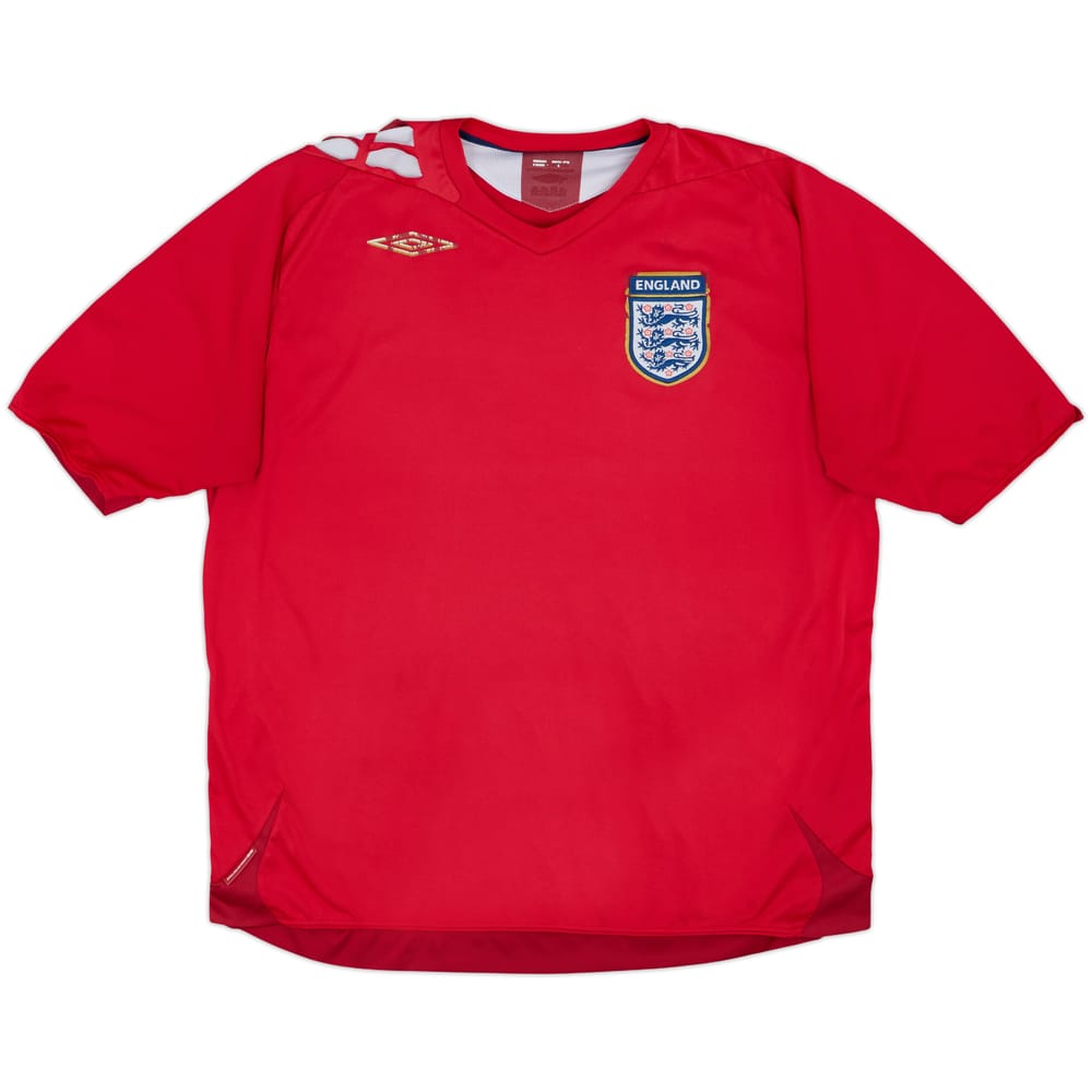 2006-08 England Away Shirt - 4/10 - (XXL)