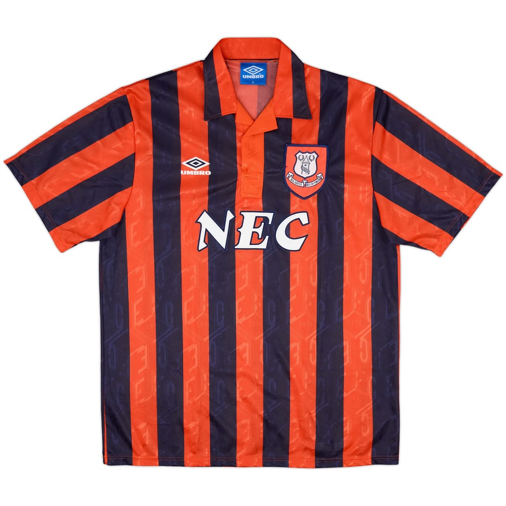 1992-94 Everton Away Shirt - 8/10 - (XL)