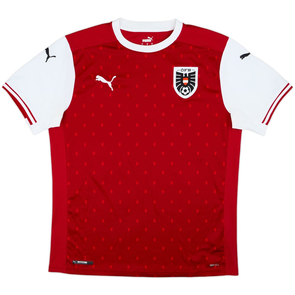 2020-22 Austria Home Shirt - 8/10 - (L)
