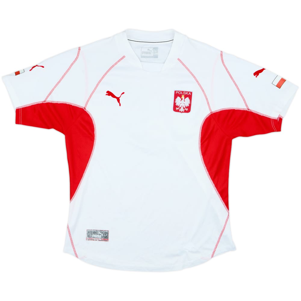 2002-04 Poland Home Shirt - 8/10 - (M)