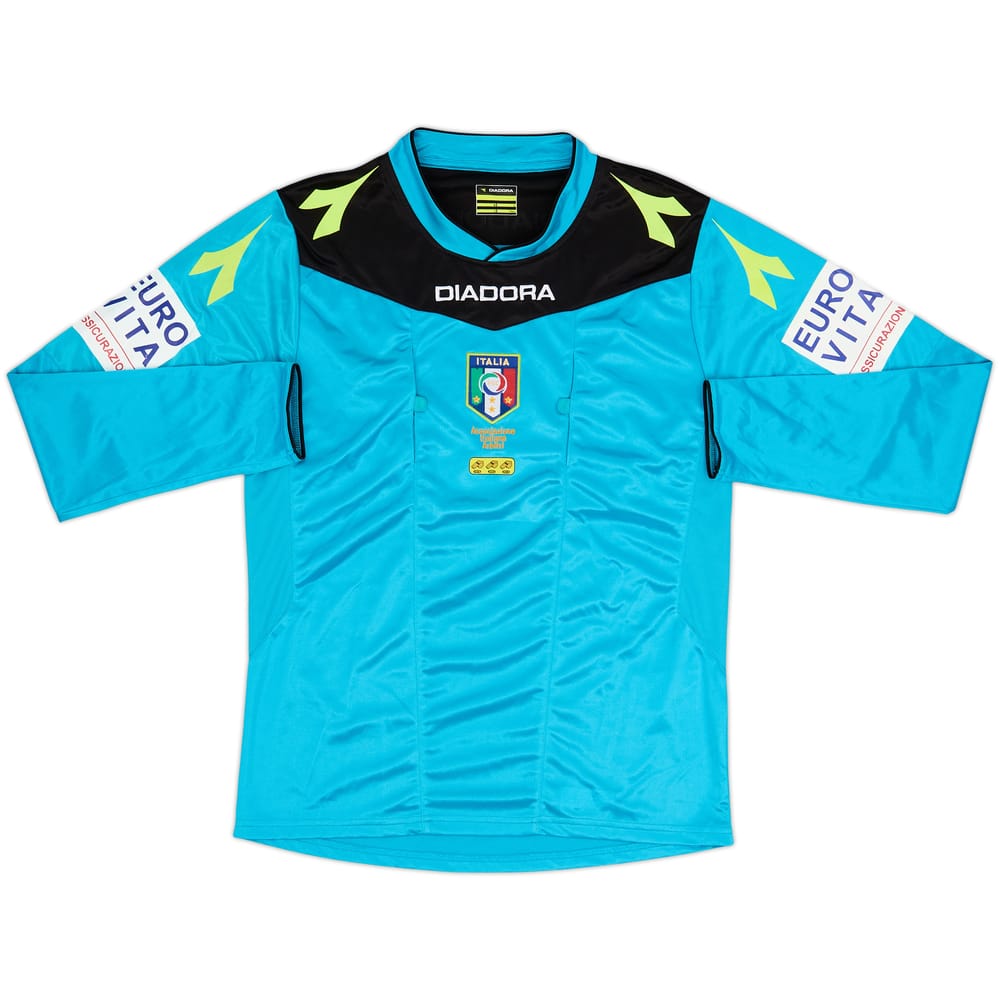 2015-17 Italy Diadora Referee L/S Shirt - 10/10 - (S)