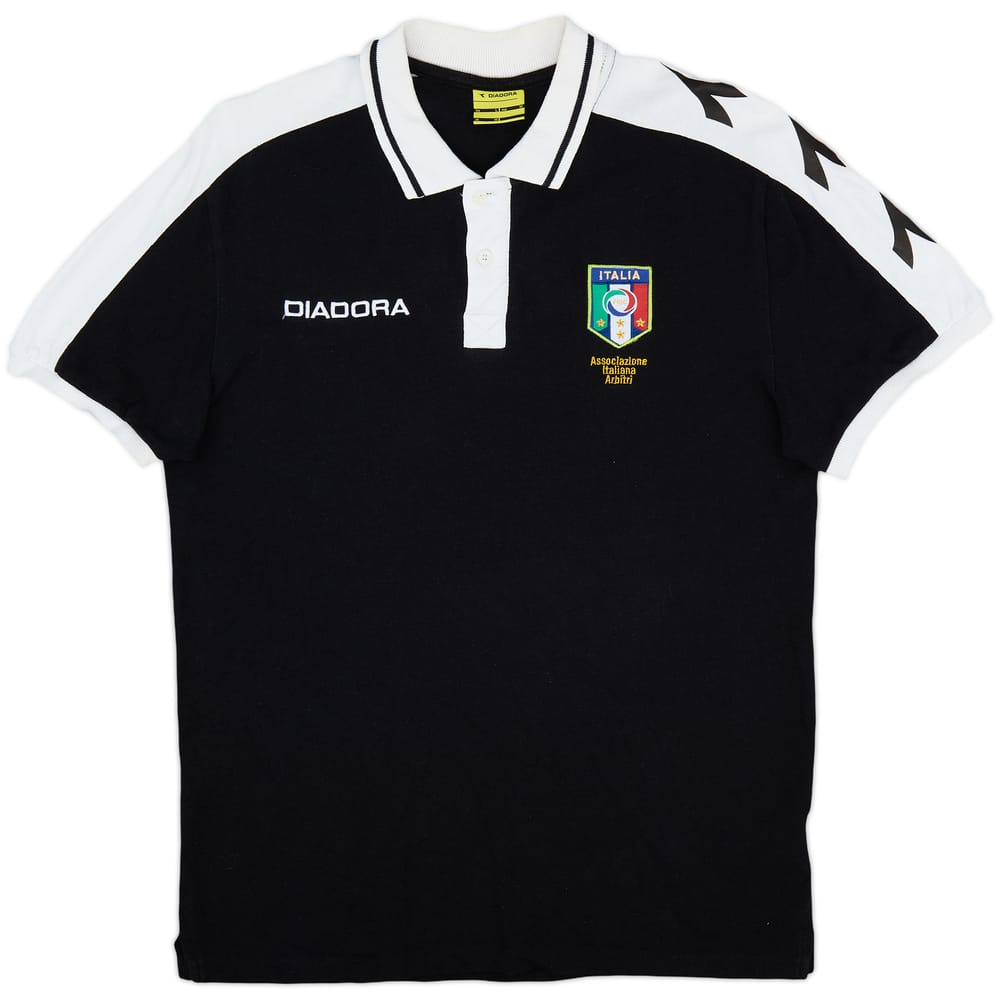 2010-11 Italy Diadora Referee Polo Shirt - 9/10 - (M)