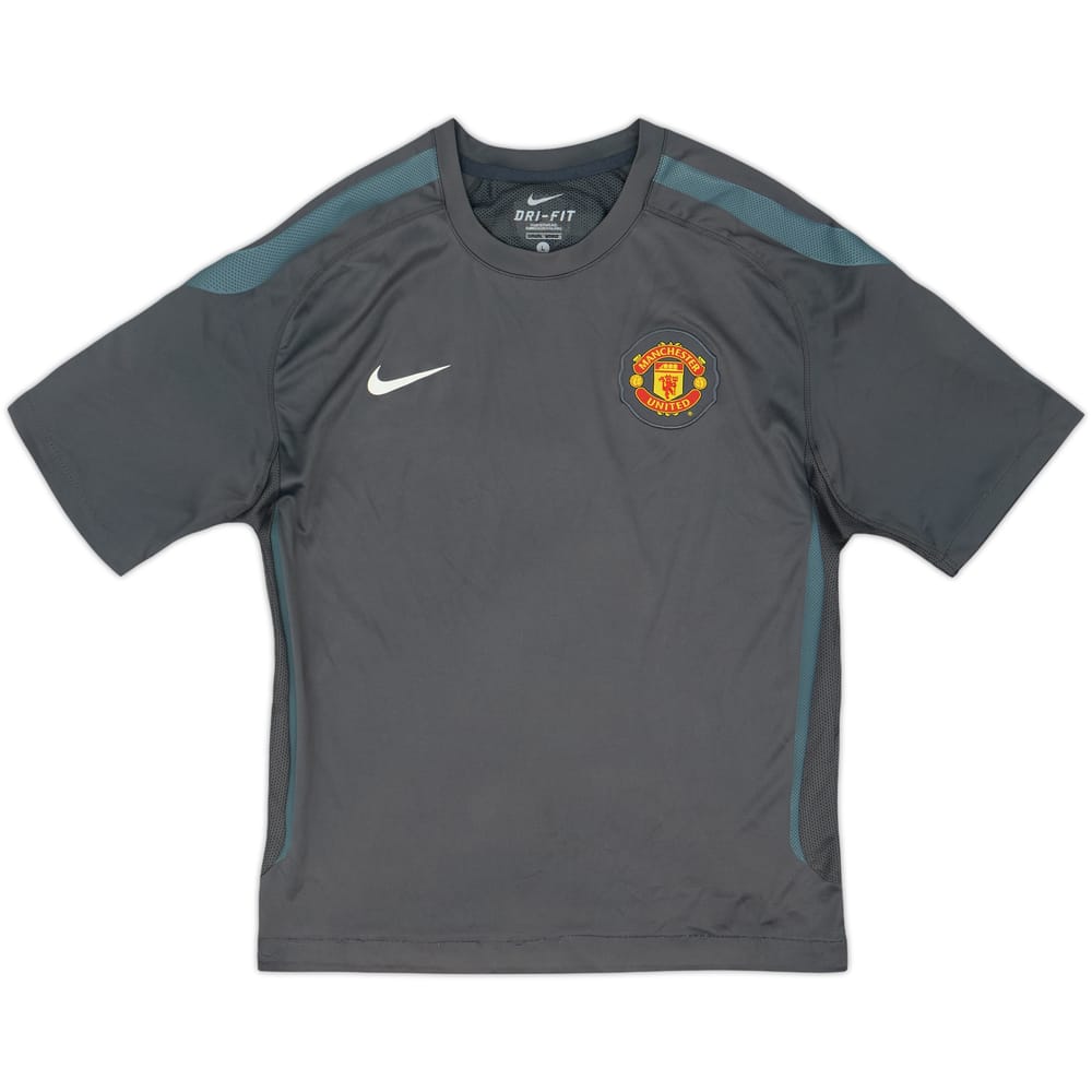 2010-11 Manchester United Nike Training Shirt - 6/10 - (L.Boys)