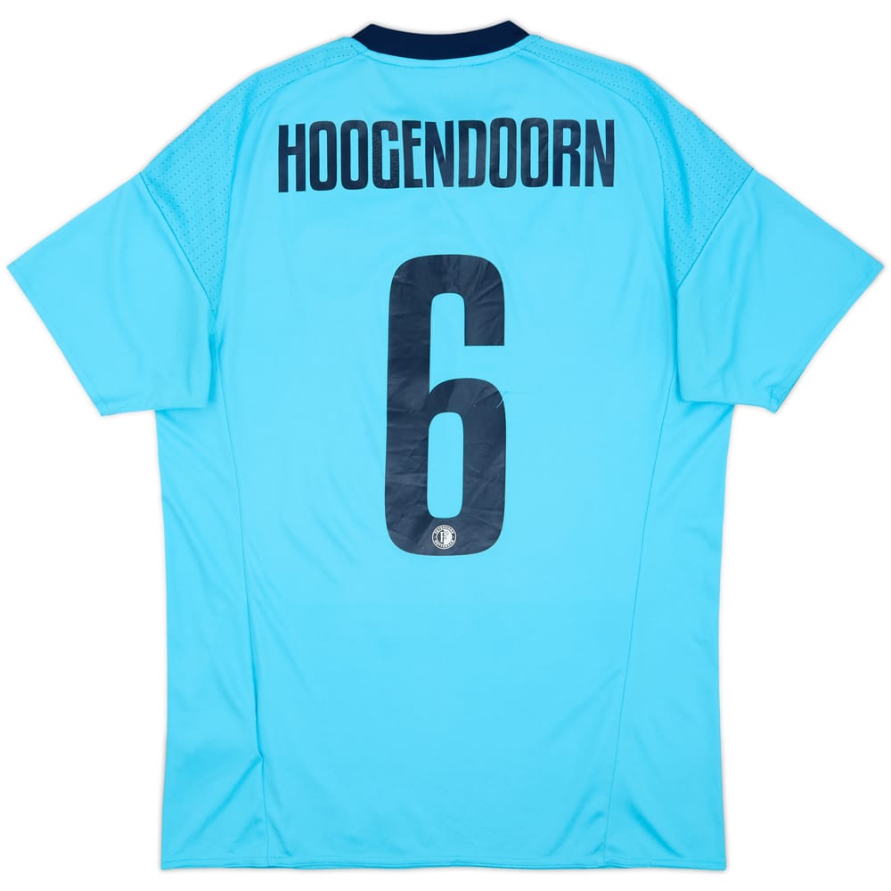 2016-17 Feyenoord Away Shirt Hoogendooren #6 - 5/10 - (M)
