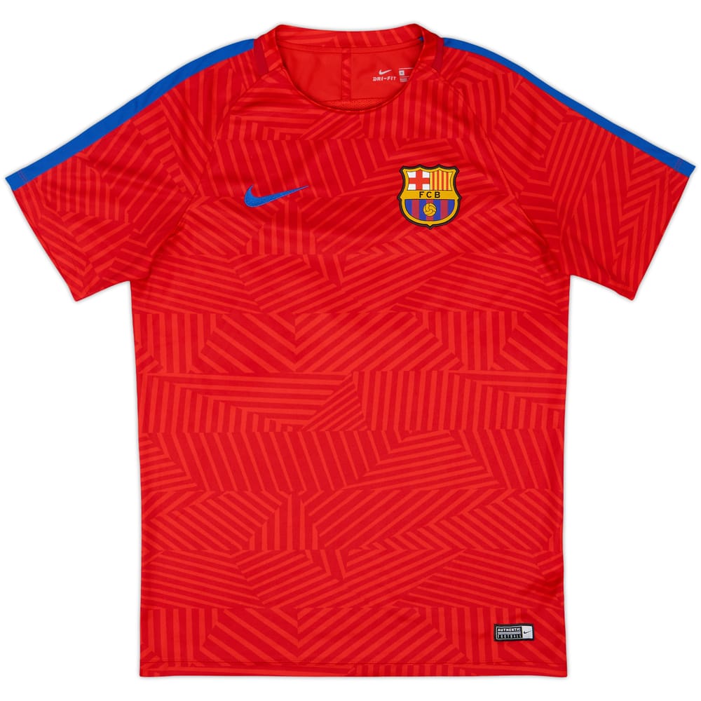 2016-17 Barcelona Nike Training Shirt - 10/10 - (M)