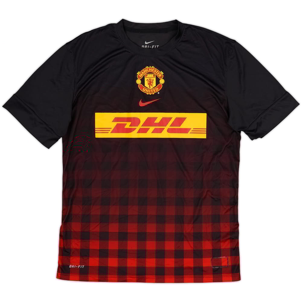 2013-14 Manchester United Nike Training Shirt - 7/10 - (M)