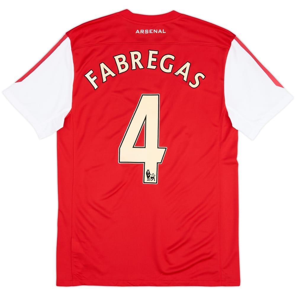 2011-12 Arsenal Home Shirt Fabregas #4 - 7/10 - (M)