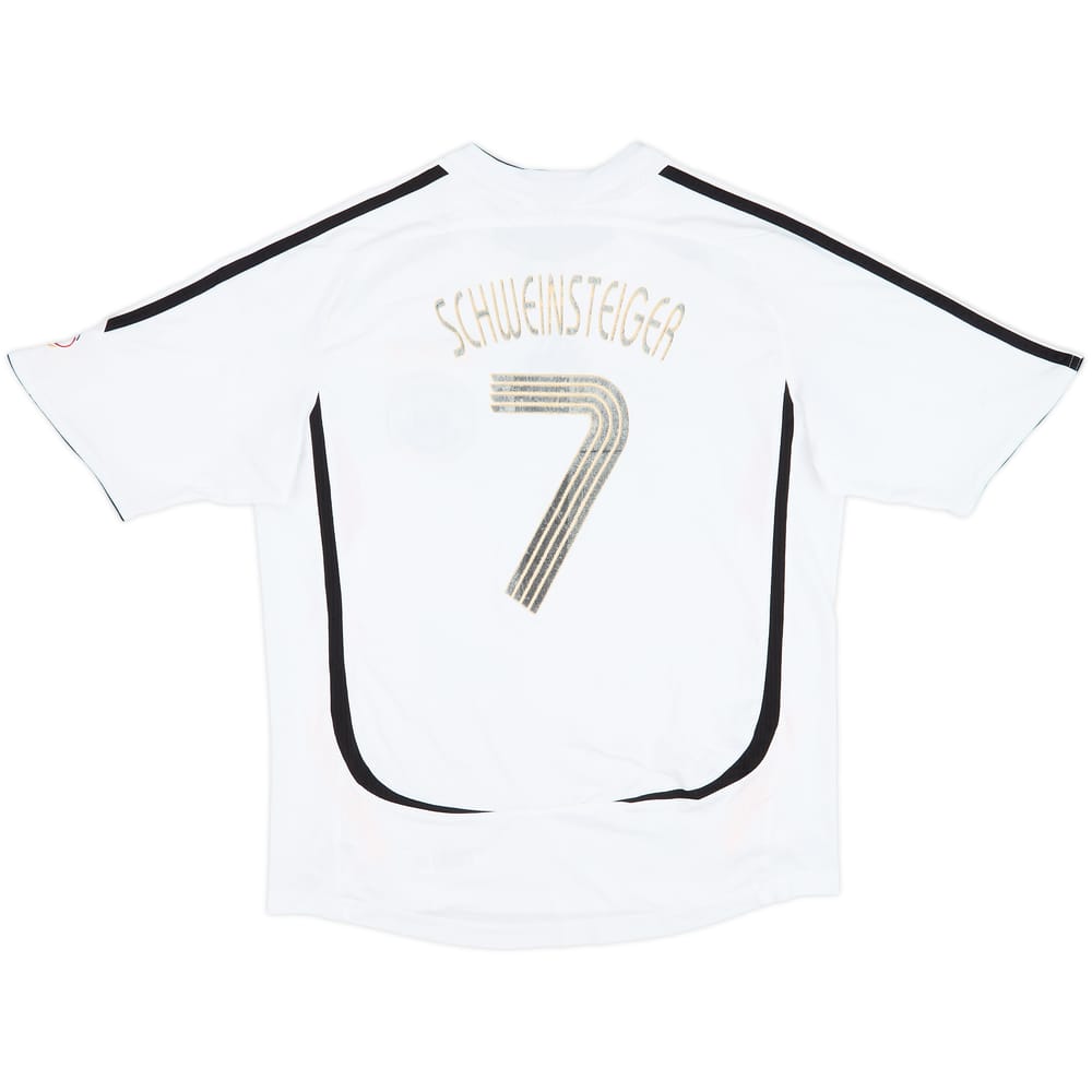 Camiseta de local de Alemania 2005-07 Schweinsteiger #7 - 4/10 - (Niños L.)