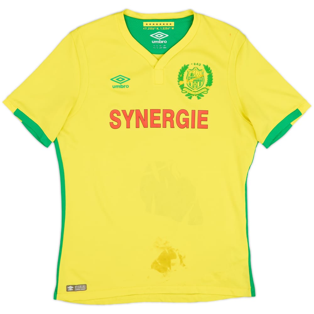Camiseta de local del Nantes 2016-17 - 4/10 - (XL.Niños)
