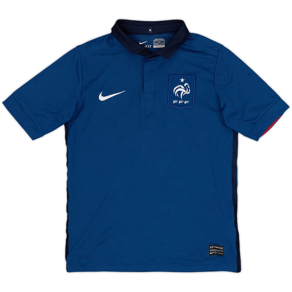2011-12 France Home Shirt - 8/10 - (M.Boys)