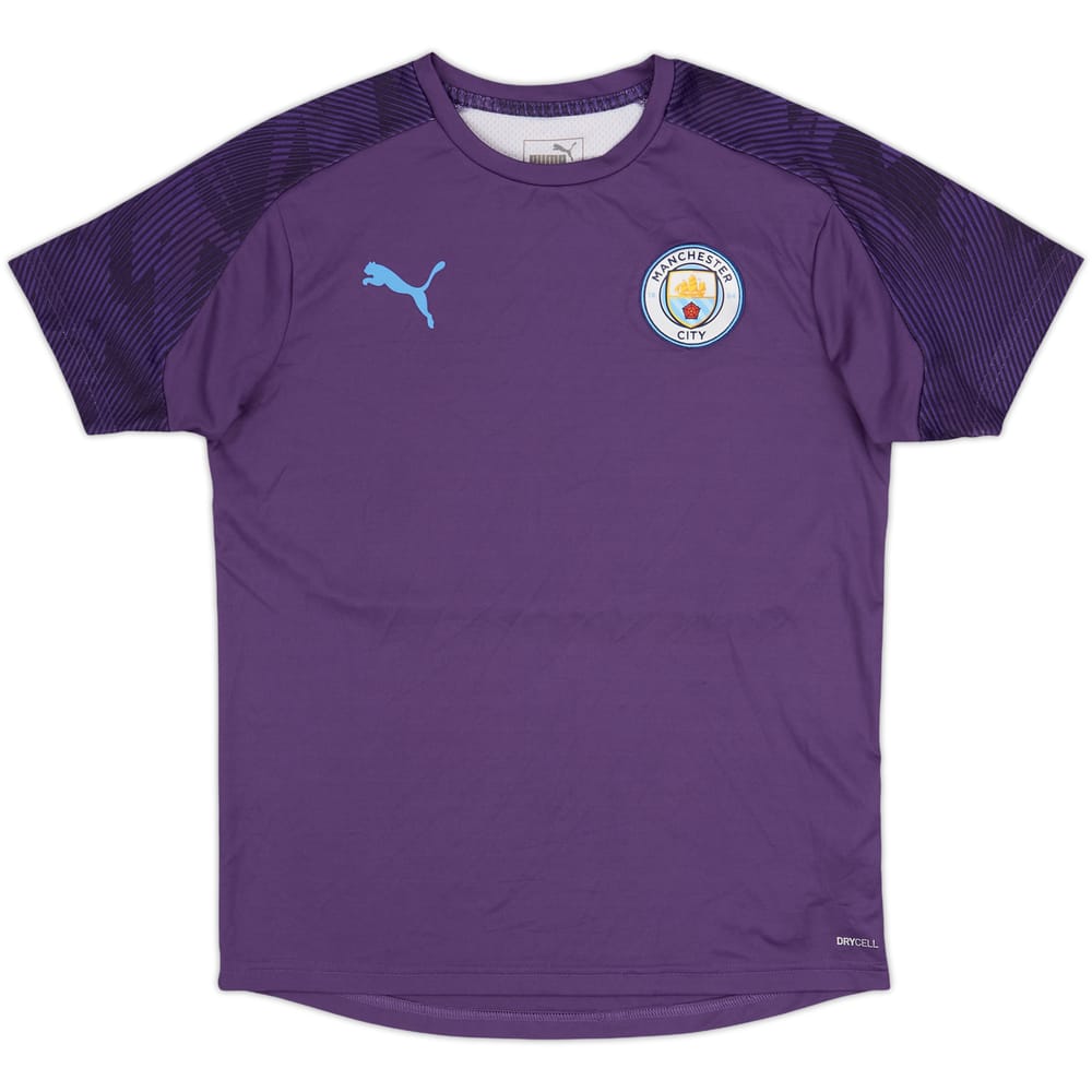 2018-19 Manchester City Puma Training Shirt - 10/10 - (L.Boys)