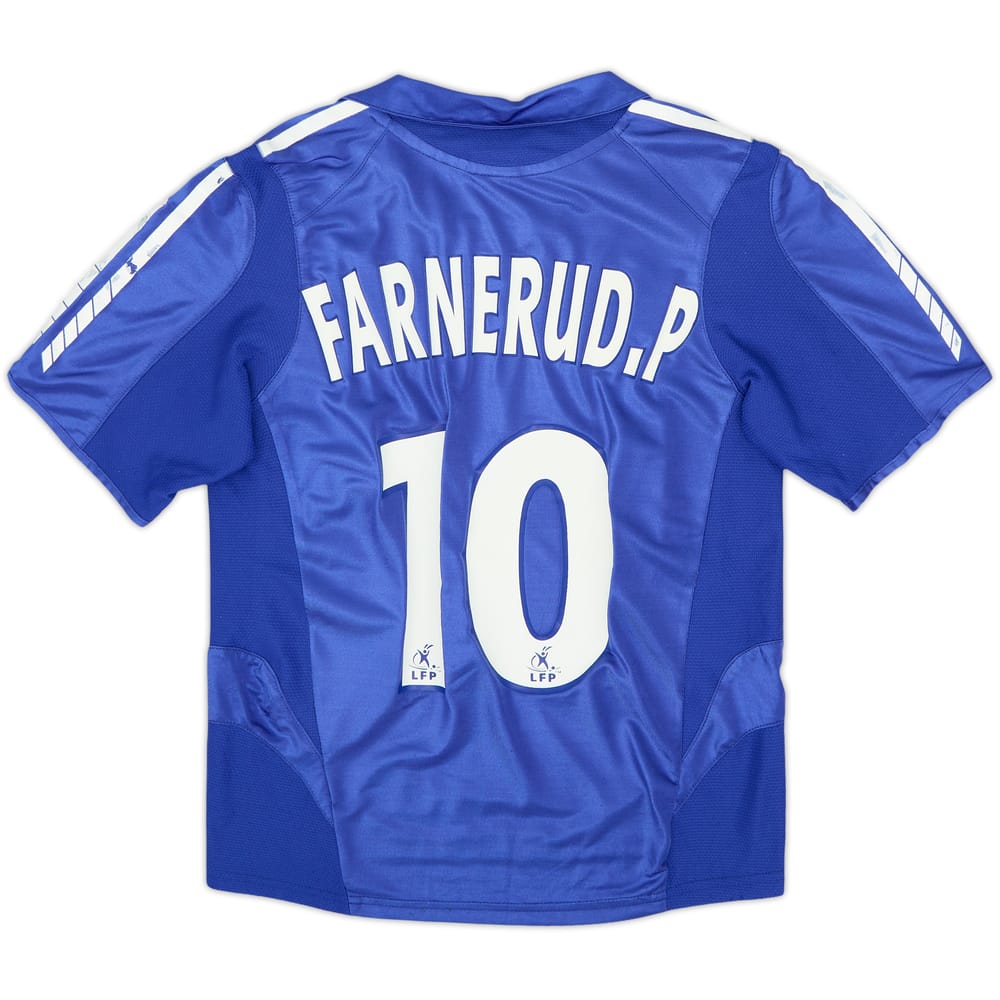 2005-06 Strasbourg Home Shirt Farnerud. P #10 - 5/10 - (M.Boys)