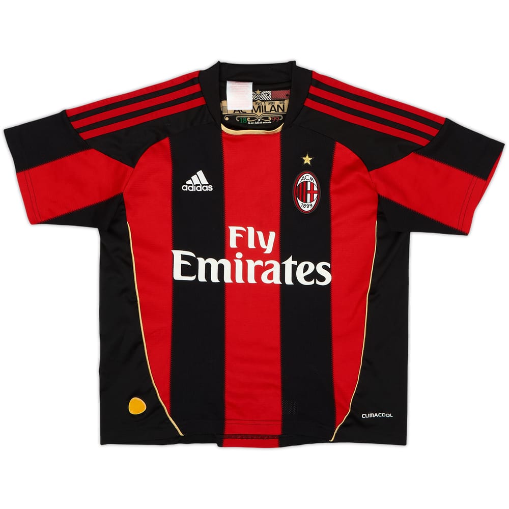 2010-11 AC Milan Home Shirt - 7/10 - (S.Boys)