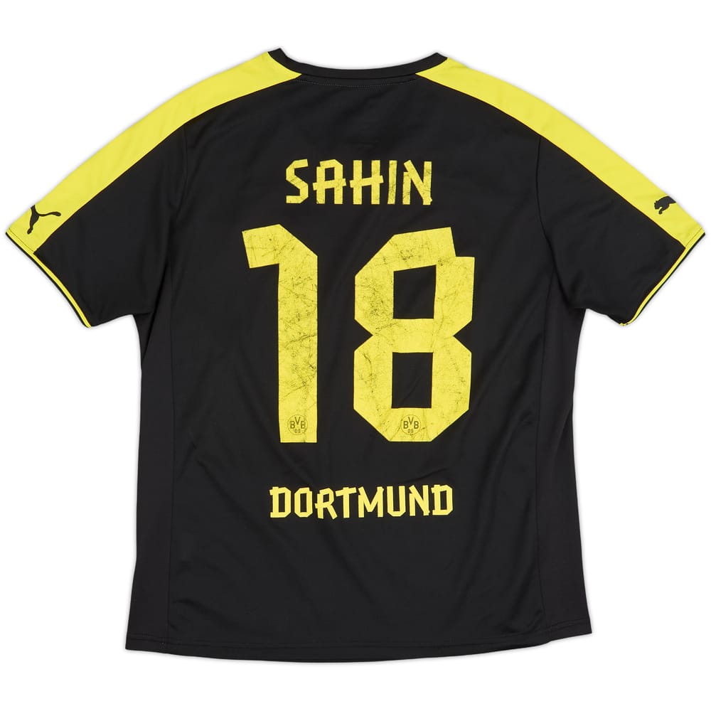 Camiseta de visitante del Borussia Dortmund 2013-14 Sahin #18 - 6/10 - (XL.Niños)