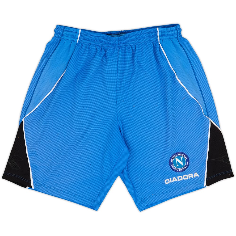 2002-03 Napoli Home Shorts - 5/10 - (XL)