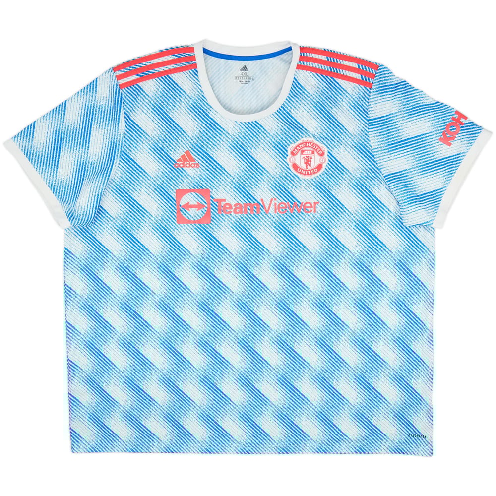 2021-22 Manchester United Away Shirt - 9/10 - (4XL)