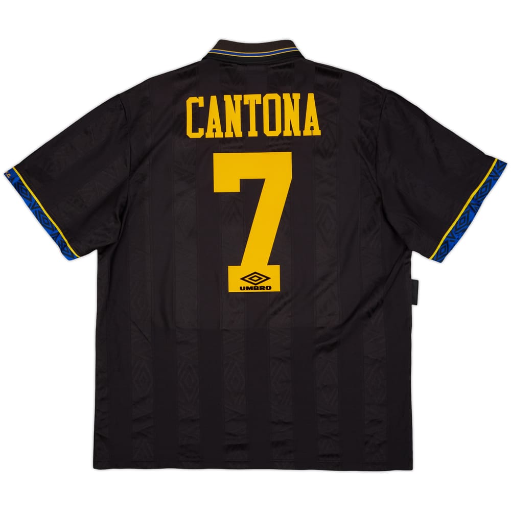 1993-95 Manchester United Camiseta Visitante Cantona #7 - 8/10 - (XL)