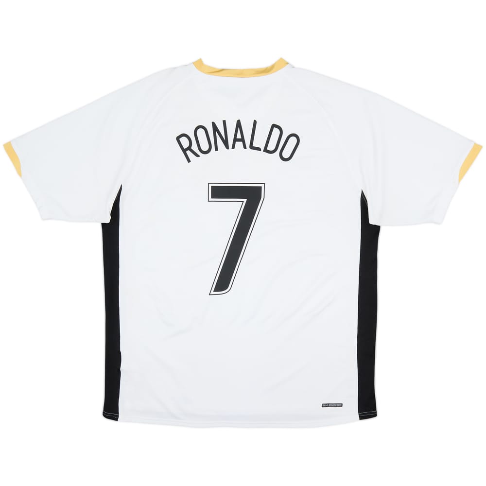 2006-08 Manchester United Camiseta Visitante Ronaldo #7 - 6/10 - (XL)
