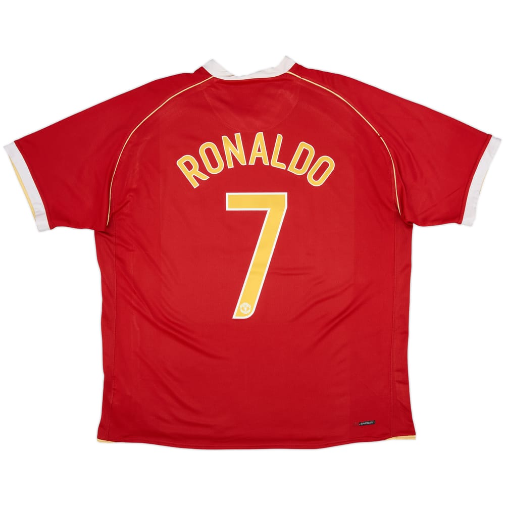 2006-07 Manchester United Home Shirt Ronaldo #7 - 7/10 - (XXL)
