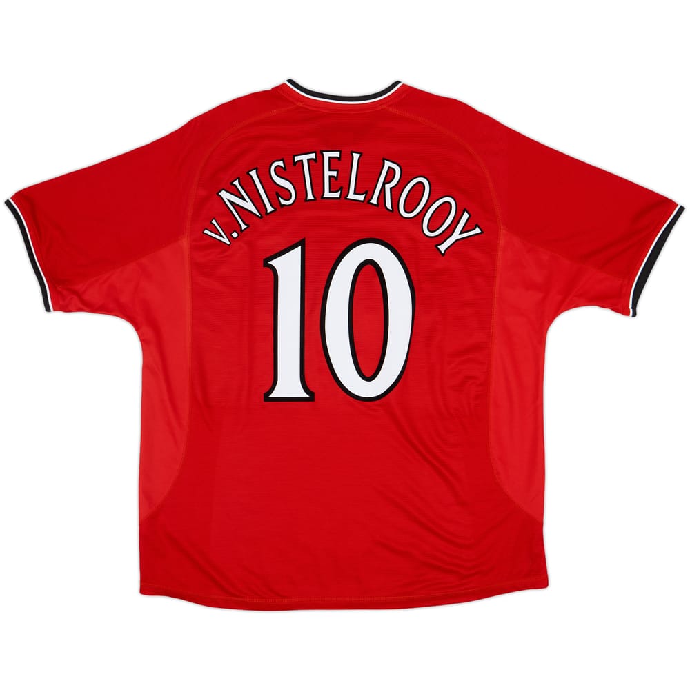 2000-02 Manchester United Home Shirt V.Nistelrooy #10 - 5/10 - (XXL)