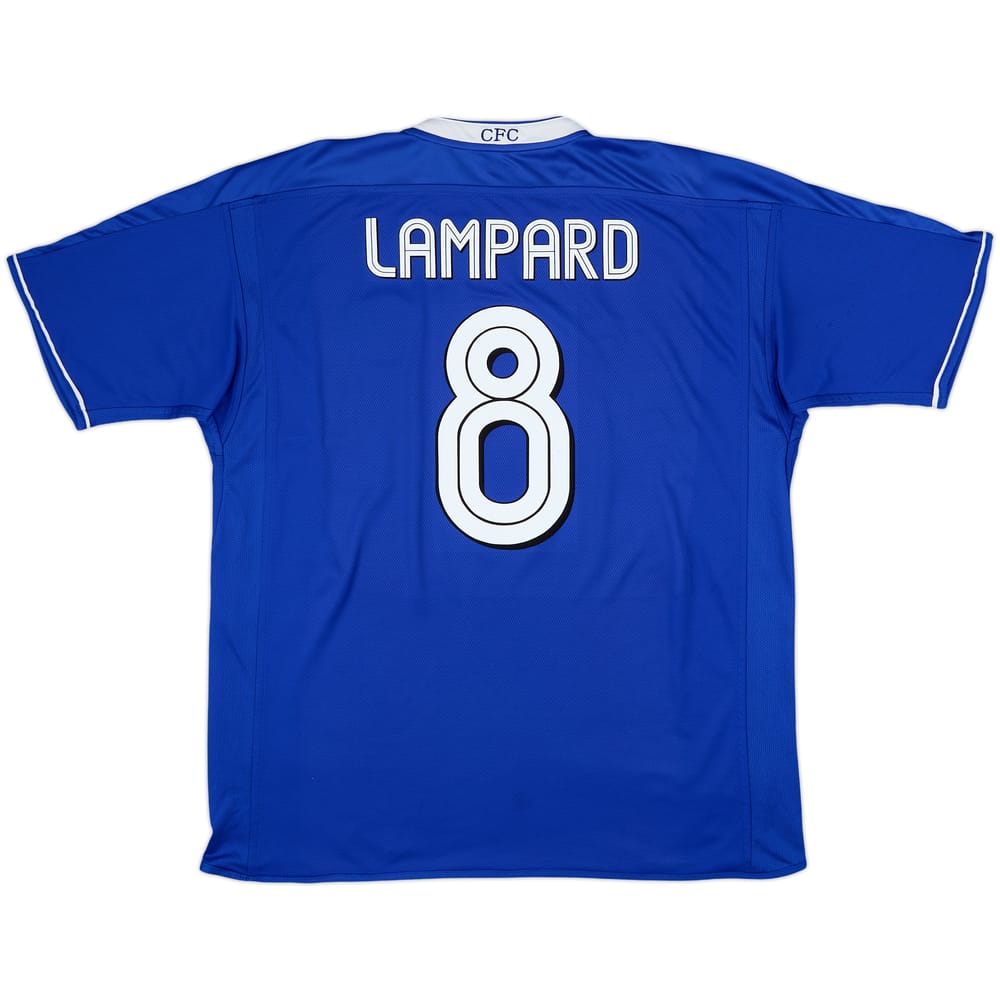 2003-05 Chelsea Home Shirt Lampard #8 - 8/10 - (XL)